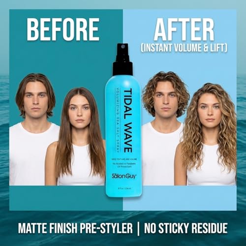 Tidal Wave Sea Salt Spray for Hair – Volumizing Beach Waves