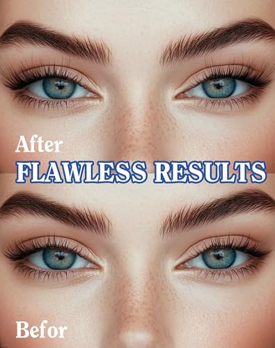 ENFOO Half Lashes 3/4 Natural Wispy Eyelashes 16MM