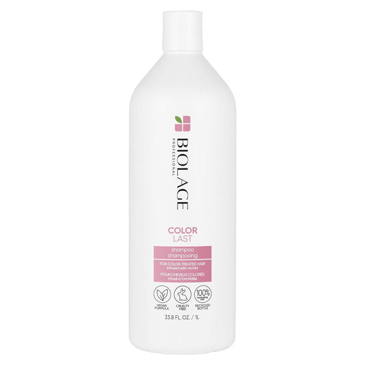 Biolage Color Last Shampoo | Helps Maintain Vibrant Color | For Color-Treated Hair | Paraben & Silicone-Free | Vegan | Cruelty Free | 33.8 Fl. Oz