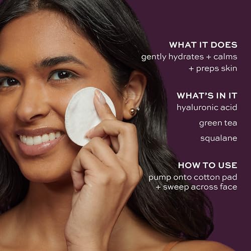 ITK Skincare Glowy Skin 3-Step Routine - Hyaluronic Acid + Niacinamide Serum, Squalane Milky Toner, Deep Moisture Ceramide Face Cream Moisturizer - Makeup Prep Skincare for Glowing Hydrated Skin