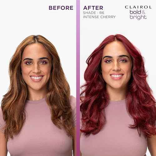 Clairol Bold & Bright Permanent Hair Dye, V3 Intense Passion Plum Hair Color, Pack of 1