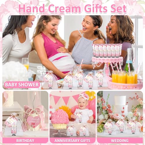 VISCOO 60 Set Baby Shower Party Favors for Guests - Hand Cream Lotion Gifts