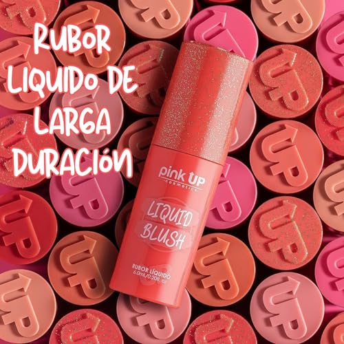 Pink Up Liquid Blush Dream - Long-Lasting Matte Shimmer 6ml