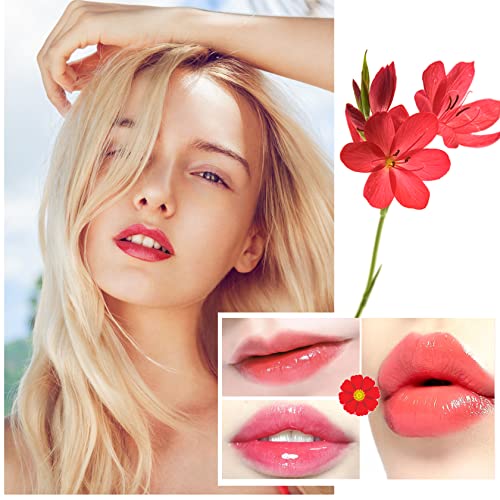 2 Pack Color Changing Jelly Lipstick Set with Cocoa Butter