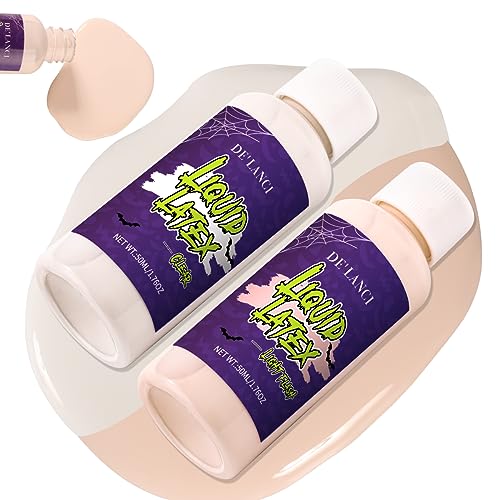 Liquid Latex SFX Makeup - 2 Pcs Realistic Latex for Scars & Wounds