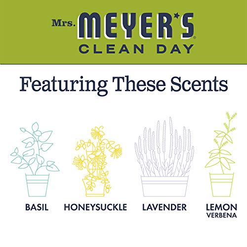Mrs. Meyers Liquid Hand Soap Lemon Verbena, 12.5 oz (Pack of 2)