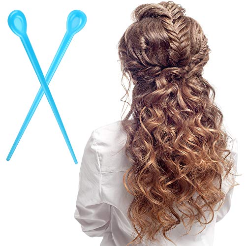 WILLBOND 180-Piece Plastic Hair Roller Picks for Styling