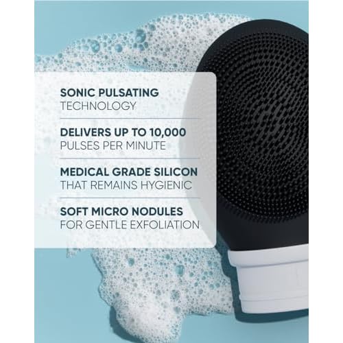 Buttah Skin by Dorion Renaud Buttah Vibe Cleansing Brush with Stand ? New & Improved Technology for Deep Cleansing & Gentle Exfoliation - Sonic Pulsating Face Brush - 2-Speed for Men & Women