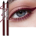 Burgundy Plum Eyeliner Pencil Waterproof Smudge-Proof 2-Pack