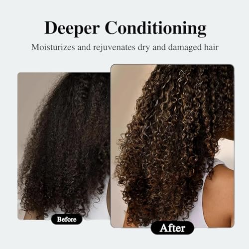 Hair Steamer Cap for Natural Hair - 10-Speed Temperature Control