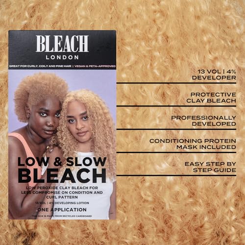 Bleach London Low and Slow Bleach Kit for Gentle Lightening
