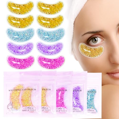 Reusable Gel Eye Patches for Puffy Eyes - Cold & Hot Therapy