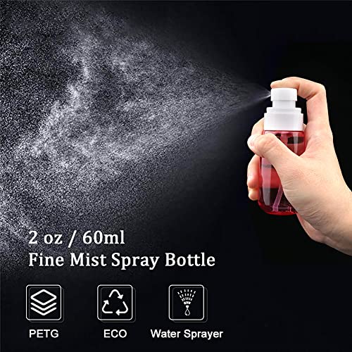 Cosywell Travel Spray Bottle TSA Approved 2oz Fine Mist (3 Pack)