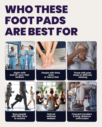 BloomLab Lavender Bamboo Vinegar Foot Pads | 30 Count