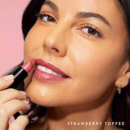 Laura Geller Italian Marble Lipstick Strawberry Toffee + Clear Lip Liner