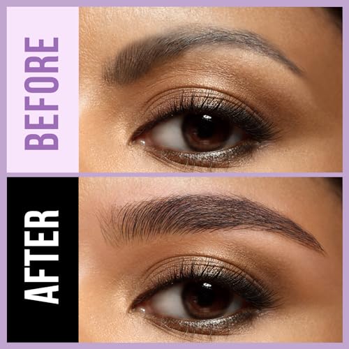 Microblading Eyebrow Pen - 2-in-1 Dual-Tip Waterproof Brow Pencil, Light Brown