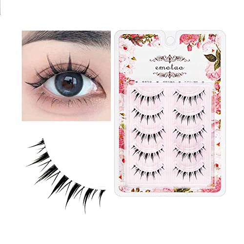 Manga Eyelashes 5 Pairs - Japanese Anime False Lashes