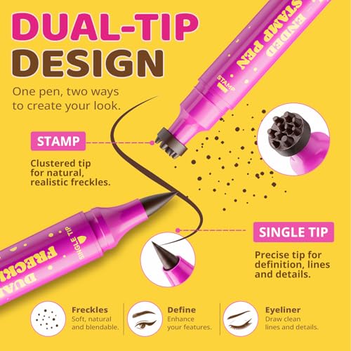 Dual-Ended Freckle Pen by Jolilab – Stamp & Precision Tip