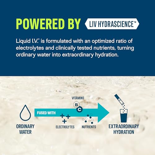 Liquid I.V. Hydration Multiplier - Lemon Lime Electrolyte Drink Mix