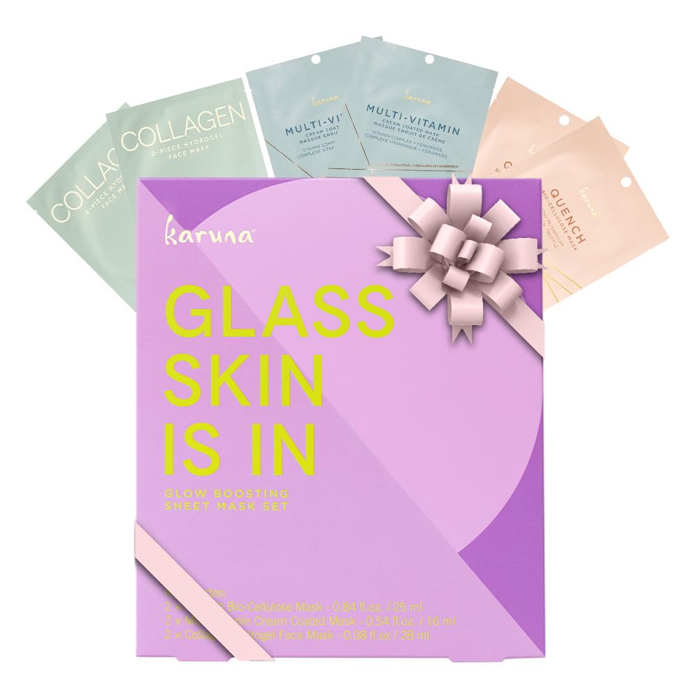 Karuna Glass Skin Is In - Sheet Mask Set, 6 Pack