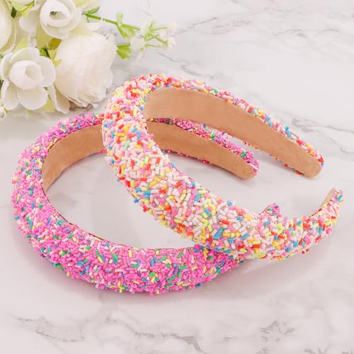 Cute Candy Non-Slip Padded Headband for Women & Girls
