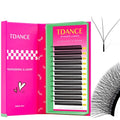 TDANCE W Lash Extensions 3D Premade Fans 8-15mm
