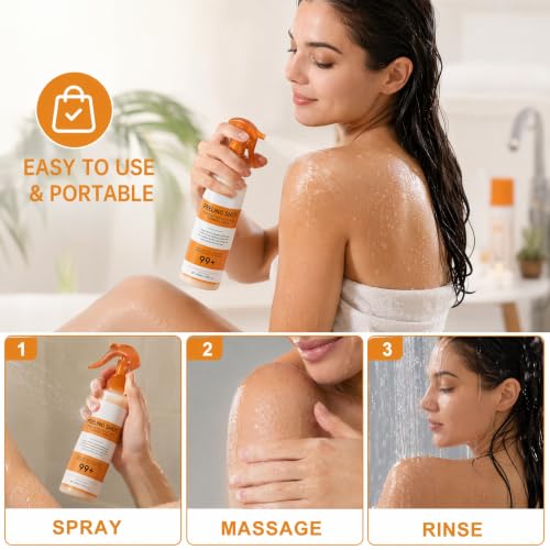 Kojic Acid Turmeric Peel Shot Spray - Exfoliating Body Care