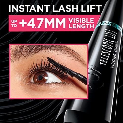 L'Oreal Telescopic Lift Waterproof Mascara, Black