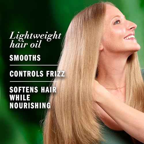 Herbal Essences Lightweight Hair Oil, Certified Pure Plants, with Aloe and Camellia Flower Oil, 3.2 fl oz