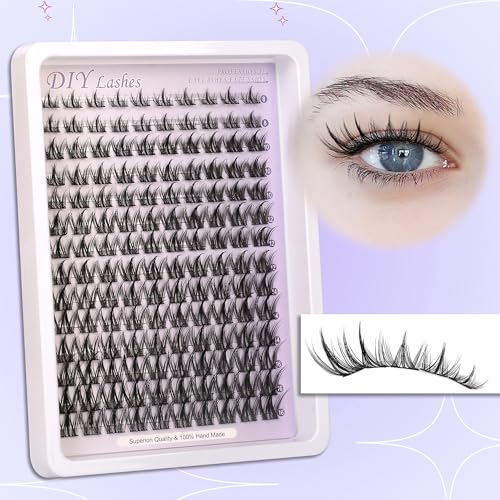 Lash Clusters 8-16MM Wispy Eyelash Extensions Natural Look