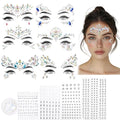 Face Gems Sticker Kit - Reusable Rhinestone Jewels for Festivals