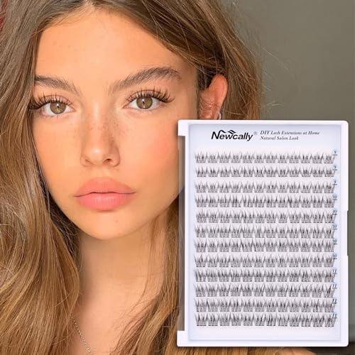 Lash Clusters DIY Eyelash Extensions 144 Pcs, 9-11MM C-Curl