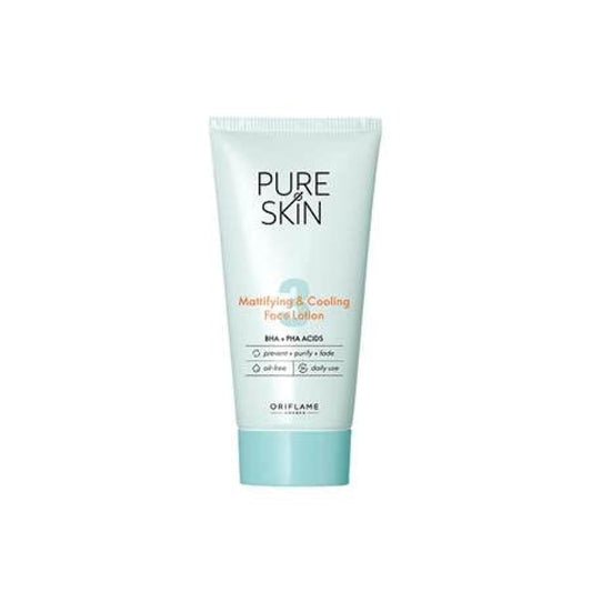 Oriflame Pure Skin Mattifying & Cooling Face Lotion for boys and girls 50 ML for OILY SKIN AND Pimple