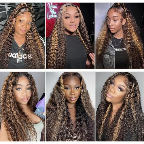 P4/30 Water Wave Human Hair Bundles 14 16 18 Inch