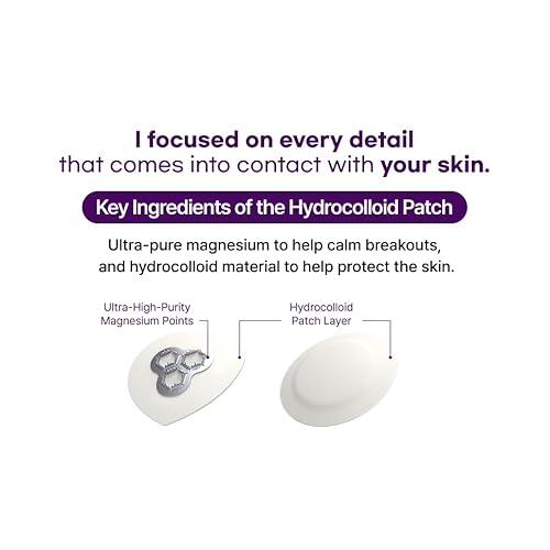One Night Blemish Patch ? Ultra-Thin Hydrocolloid Blemish Stickers with Magnesium, Nighttime Spot Care for Acne-Prone Skin (90 Count)