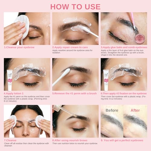 Cysteamine Eyelash Lift & Brow Lamination Kit – 5 Treatments