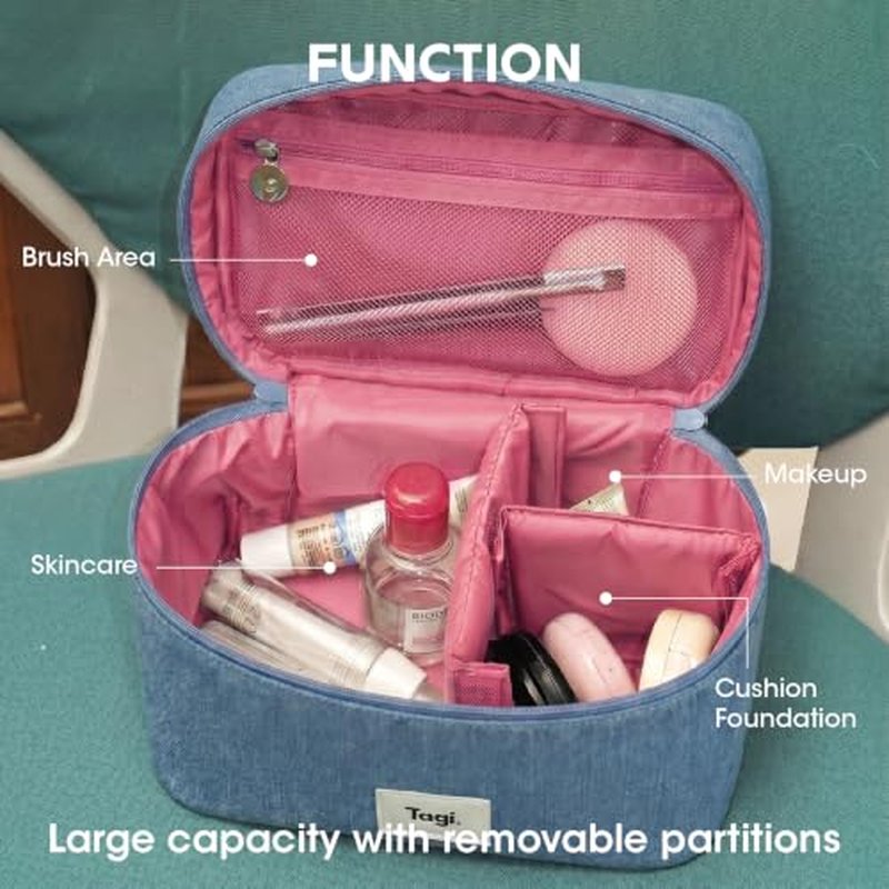 Tagi. Callme Large Capacity Travel Makeup Bag - Waterproof Organizer