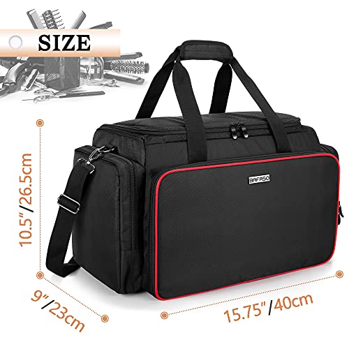 Large Capacity Hairdresser Bag with Adjustable Dividers