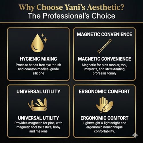 Yani’s Aesthetic Hands Free Makeup Mixing Palette - Magnetic