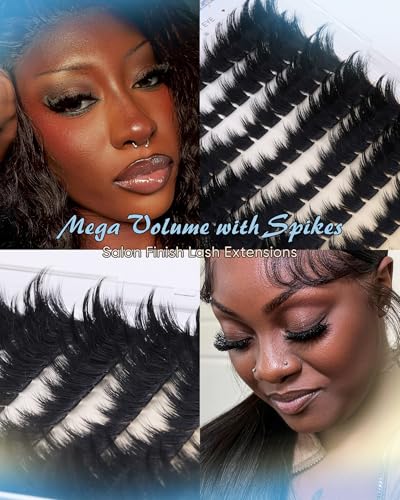 CORUSCATE Mega Volume Lash Clusters - Pre-Mapped Spikes 10-20mm