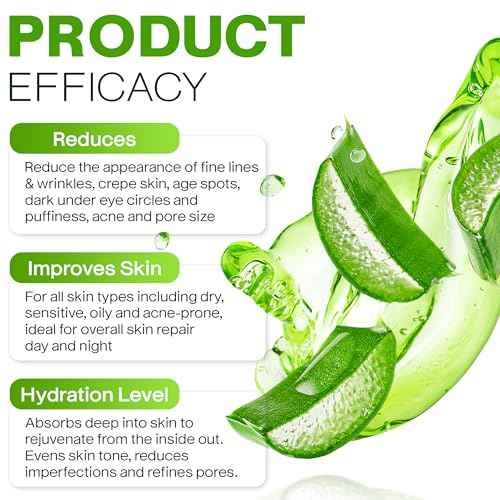 Advanced Retinol Cream for Face: Aloemoist Revive Anti Aging Face Cream for Women & Men Topical Retinoid Wrinkle Repair Day or Night Moisturizer, Organic Retinol Facial Moisturizer for Aging Skin Care