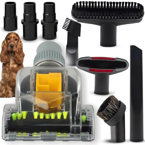 Vacuum Cleaner Accessories Kit with Turbo Brush & Adapters