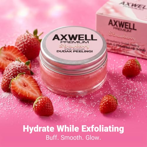 Axwell Premium Lip Scrub with Vitamin E & Almond Oil