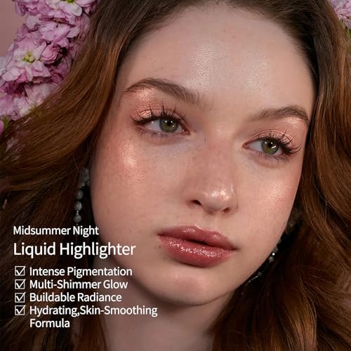 Flower Knows Liquid Highlighter & Eyeshadow - Gold Bronze 02 Sunset Forest