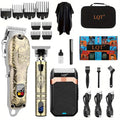 Professional Hair Clipper Set for Men with LED Display