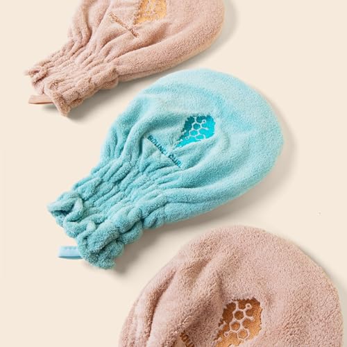 Bounce Curl Hair Drying Mittens - Microfiber Mittens for Curly Hair