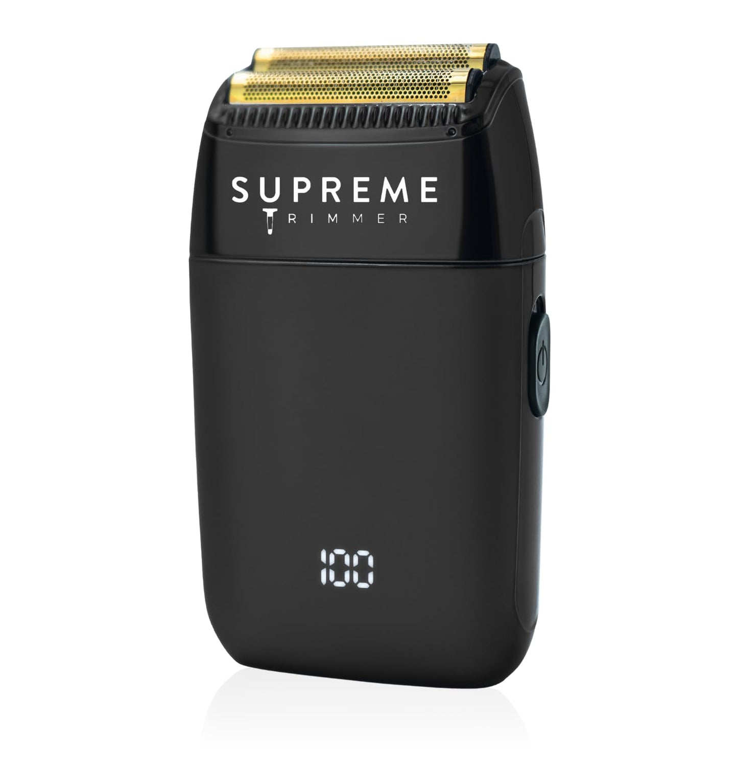 Supreme Trimmer Crunch Lite STF600 | Professional Double Foil Shaver for Men | Cordless & Corded, 60 Min Runtime, Hidden LED Display | Barber Face & Head Finishing Razor