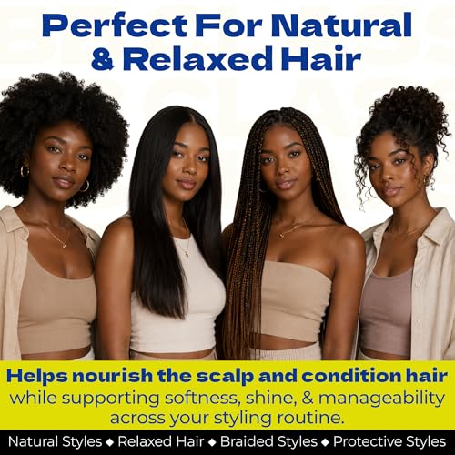 Bronner Bros Argan Oil & Coconut Super Gro Conditioner 6 oz
