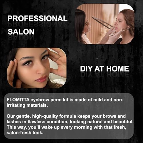 Eyebrow Lamination Kit | DIY Brow Lift & Shaping | Flomitta