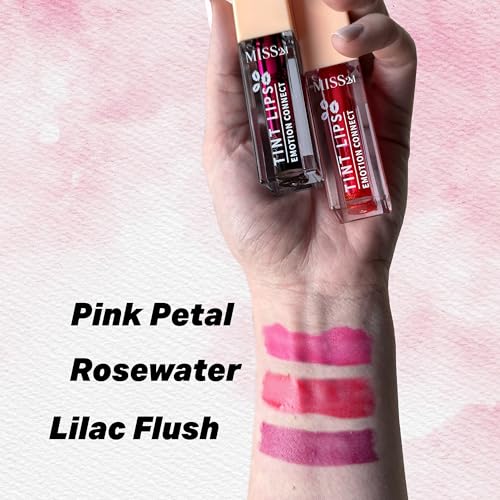 Water Lip & Cheek Tint with Hyaluronic Acid - Pink Petal